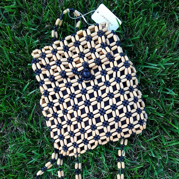 Primark Handbags - Handmade Beaded BookBag
